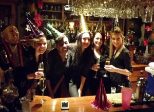 Right before the big toast to 2014