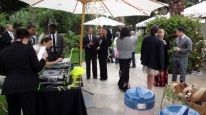 Mingling at the Cree Estate