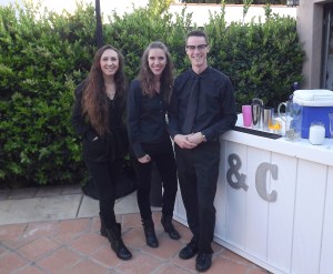 My crew in Hollywood