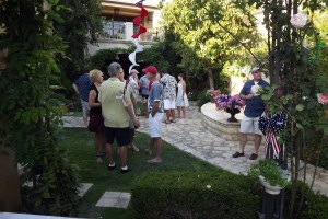 Guests enjoying the Fourth of July