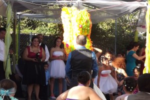Pinata at El Monte Quincinera