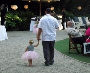 Future bride with her daddy