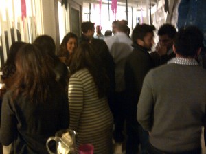 Crowded bar area in Simi