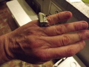 Tip ring given by a guest