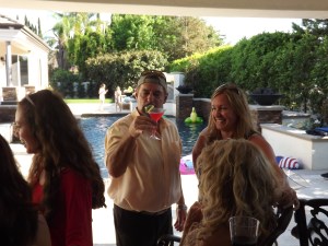 Refined gentleman enjoys a Cosmo