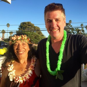 The birthday girl and I 