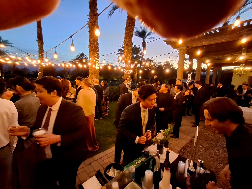 Wedding reception at Bougainvillea Estate