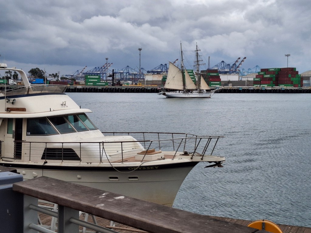 58 foot Motor Yacht in San Pedro harbor